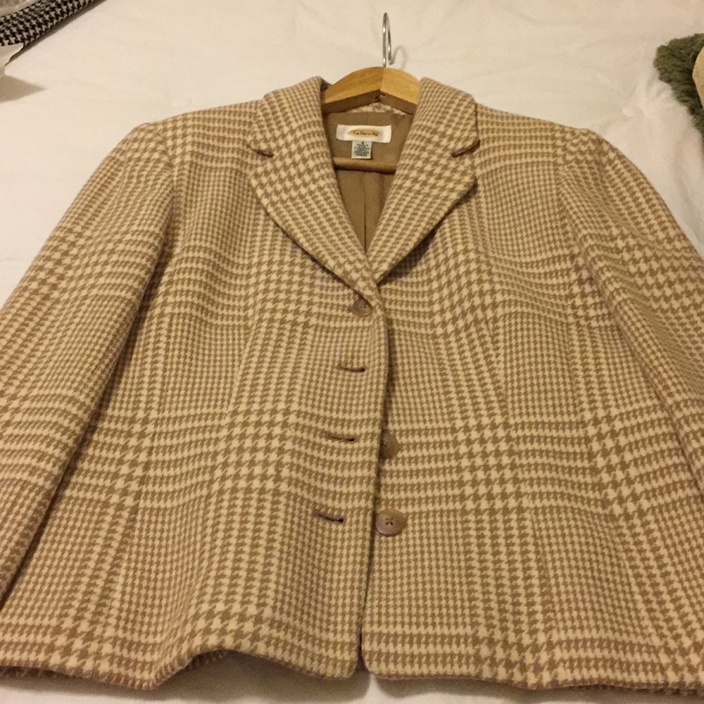 Wool, cashmere, angora blazer